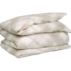 Spazzola Duvet Cover Beige, 220x220 cm