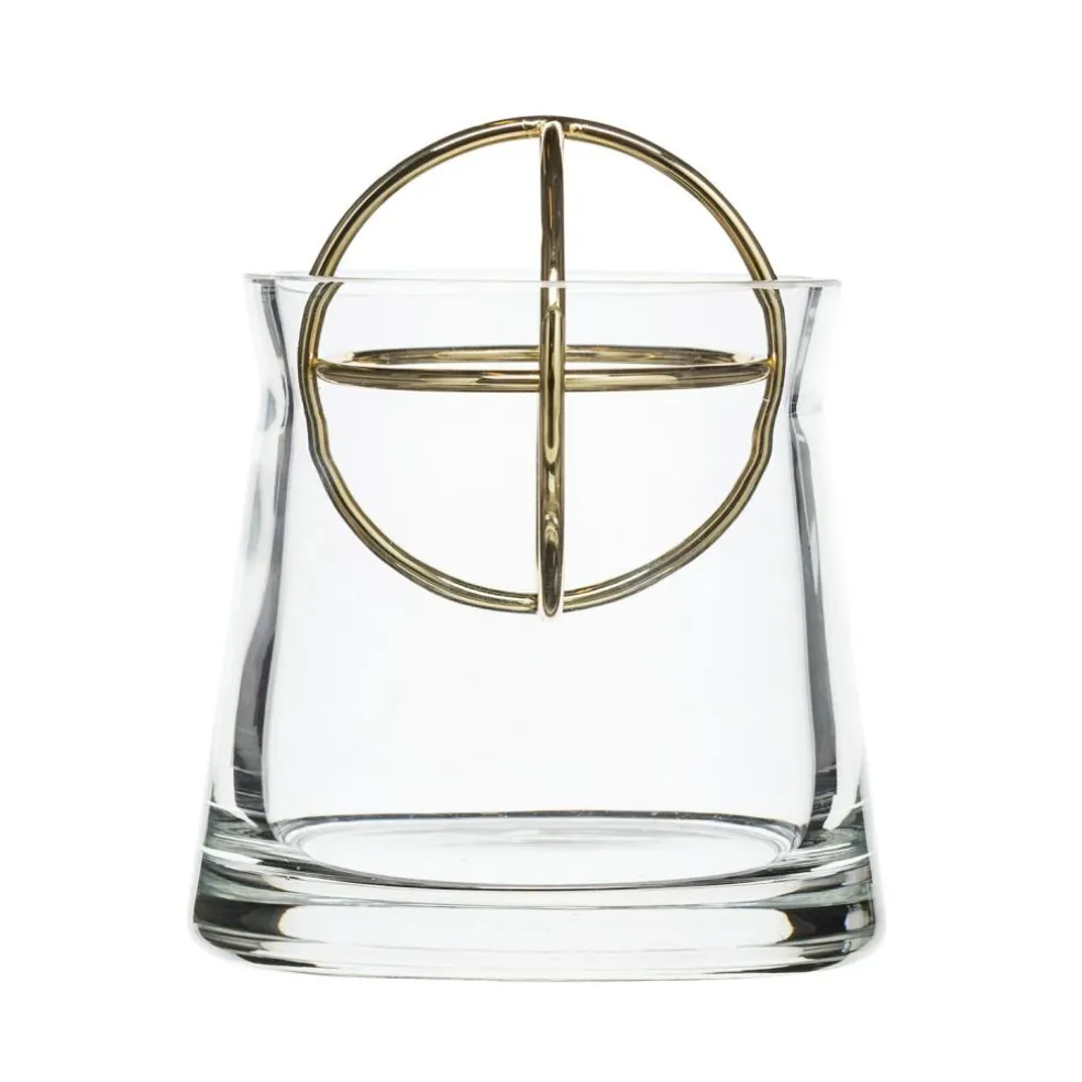 Sphere Vase Small, Gold