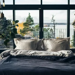 Spirit Pillowcase With Embroidery 2-pack 50x60 cm, Pure White