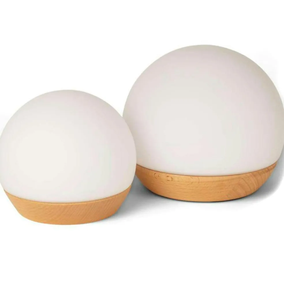 Spring Snowball Portable Table Lamp Ø11 cm, White