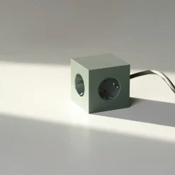 Square 1 Extension Cord With USB-C / Magnet 1,8 m, Stockholm Black