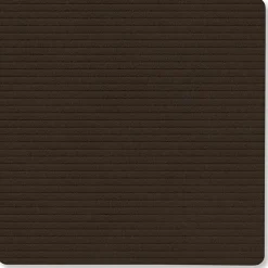Square Corduroy Coaster, Black
