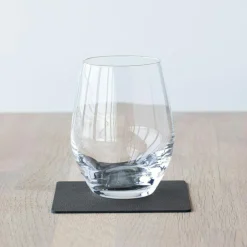 Square Glass Mat Nupo 10x10 cm, Pastel Green