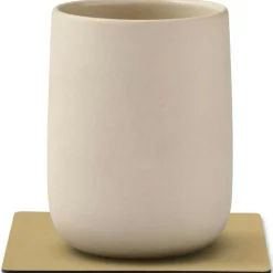 Square Glass Mat Nupo 10x10 cm, Pastel Green