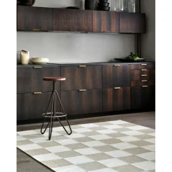 Square Rug White/Nature, 200x300 cm