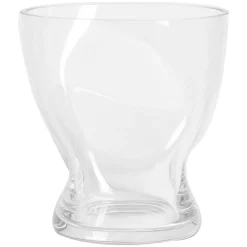 Squeeze Tulip Vase 18 cm, Clear
