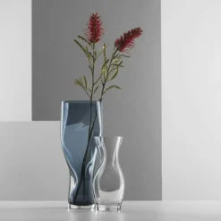 Squeeze Vase 34 cm, Smokey Brown