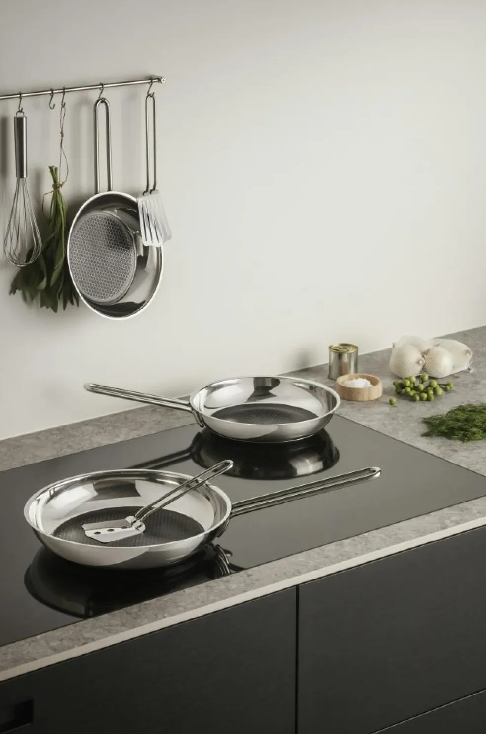 Stainless steel Mosaic Frying Pan, 28 cm