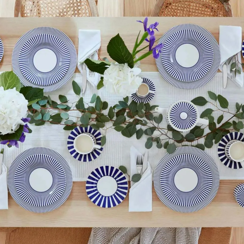 Steccato Side Plate 18 cm, Narrow Stripe