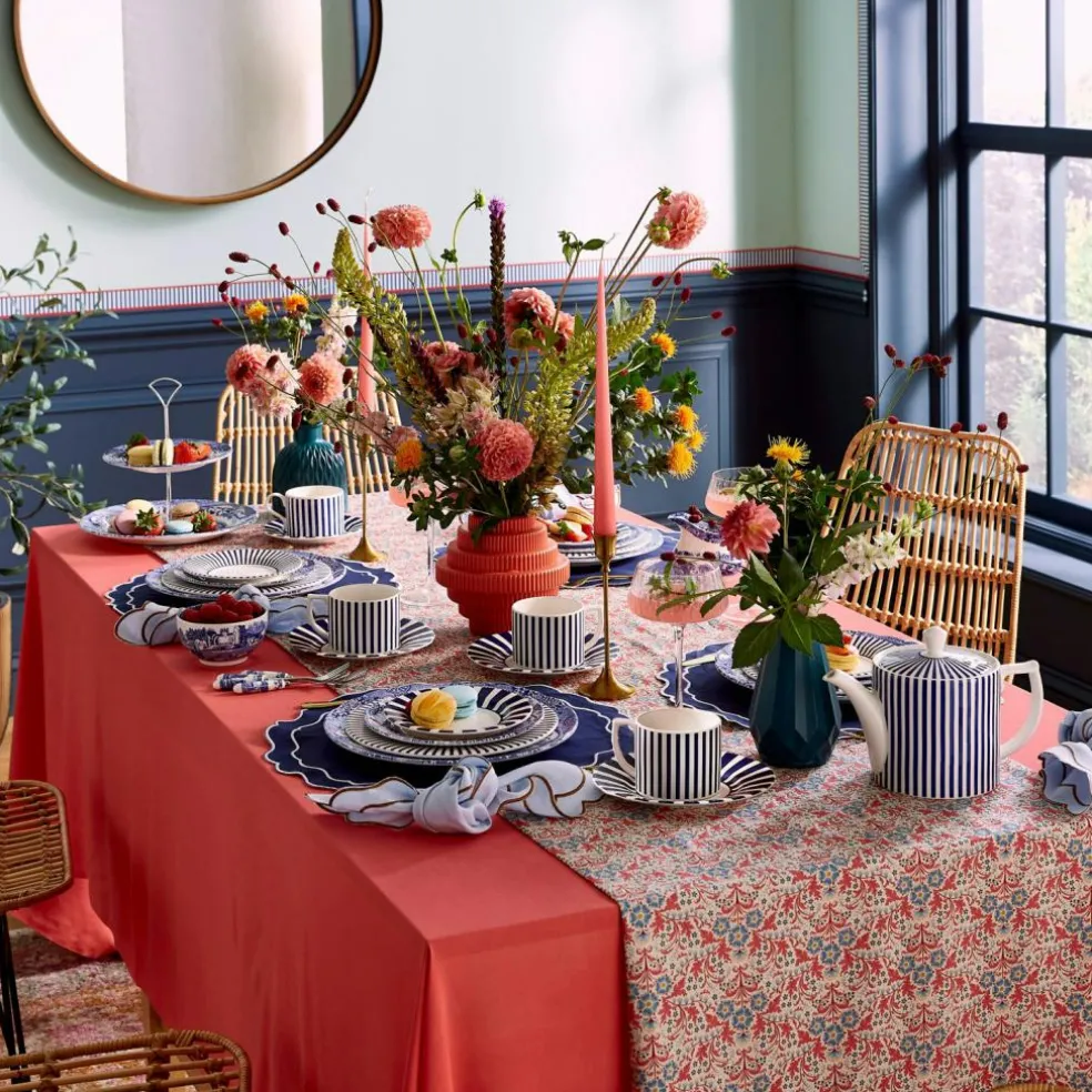 Steccato Side Plate 18 cm, Narrow Stripe