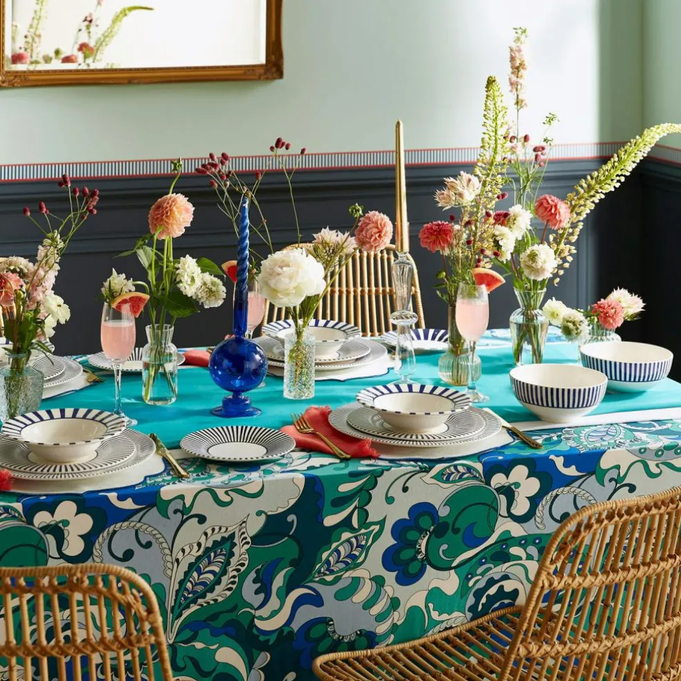 Steccato Side Plate 18 cm, Narrow Stripe