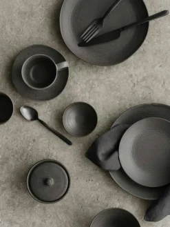 STELLA Cutlery Set 16 Pieces, Black