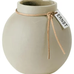 Stoneware Vase Nature, 13 cm