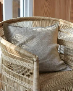 Streak Cushion Cover 50x50 cm, Light Green