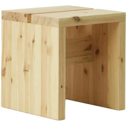 Stretch Stool Pinewood, 40x40 cm