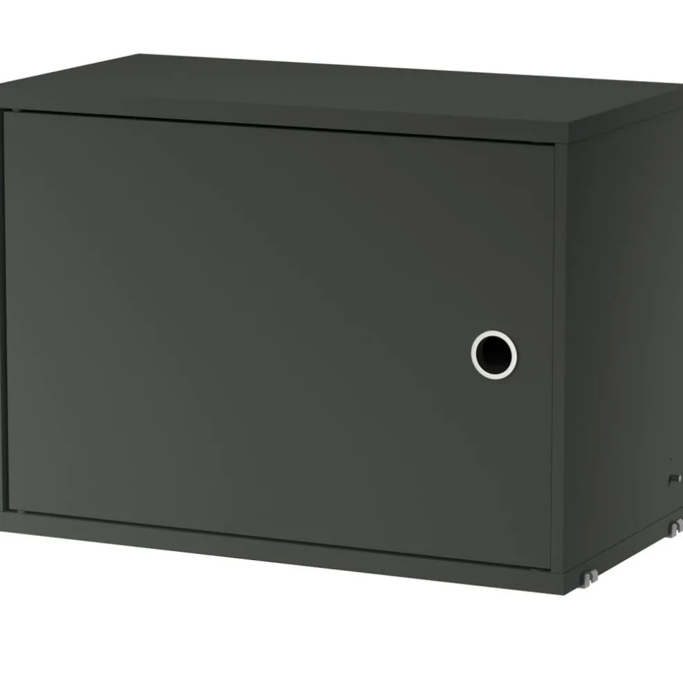 String Cabinet + Door 58x30x42 cm 1-pack, Oak