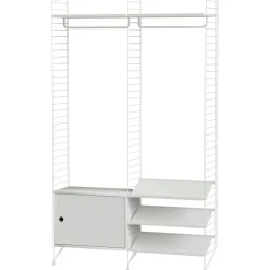 String Shelf Combination S Hall, White