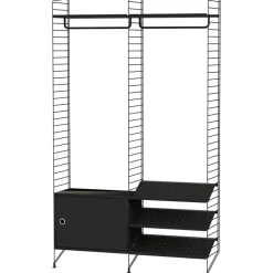 String Shelf Combination S Hall, White