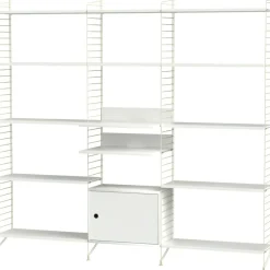 String Shelf Combination Q Living Room, White