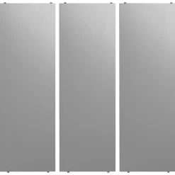 String Shelves 3-pack 78x20 cm, Black Ash