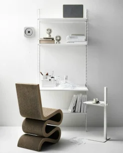 String Shelves 3-pack 78x20 cm, Black Ash