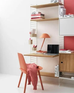 String Shelves 3-pack 78x20 cm, Black Ash