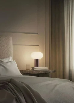 Stringball Table Lamp, Bronze