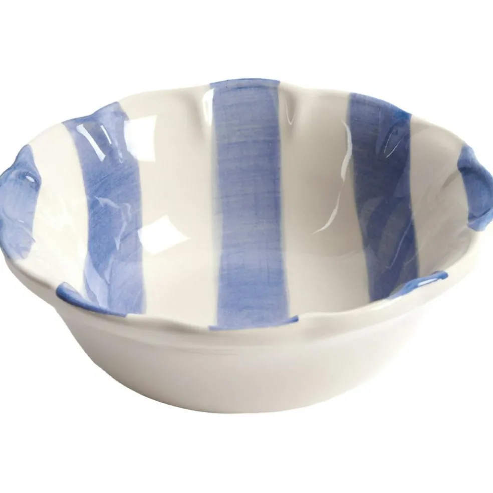 Stripe Bowl 15 cm, Blue