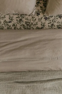 Stripe Mauve Duvet Cover, 240x220 cm