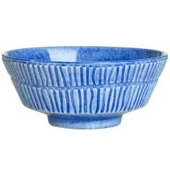 Stripes Bowl 50 cl, Blue