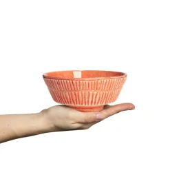 Stripes Bowl 50 cl, Blue