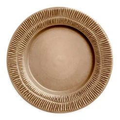 Stripes Plate 28 cm, Sand