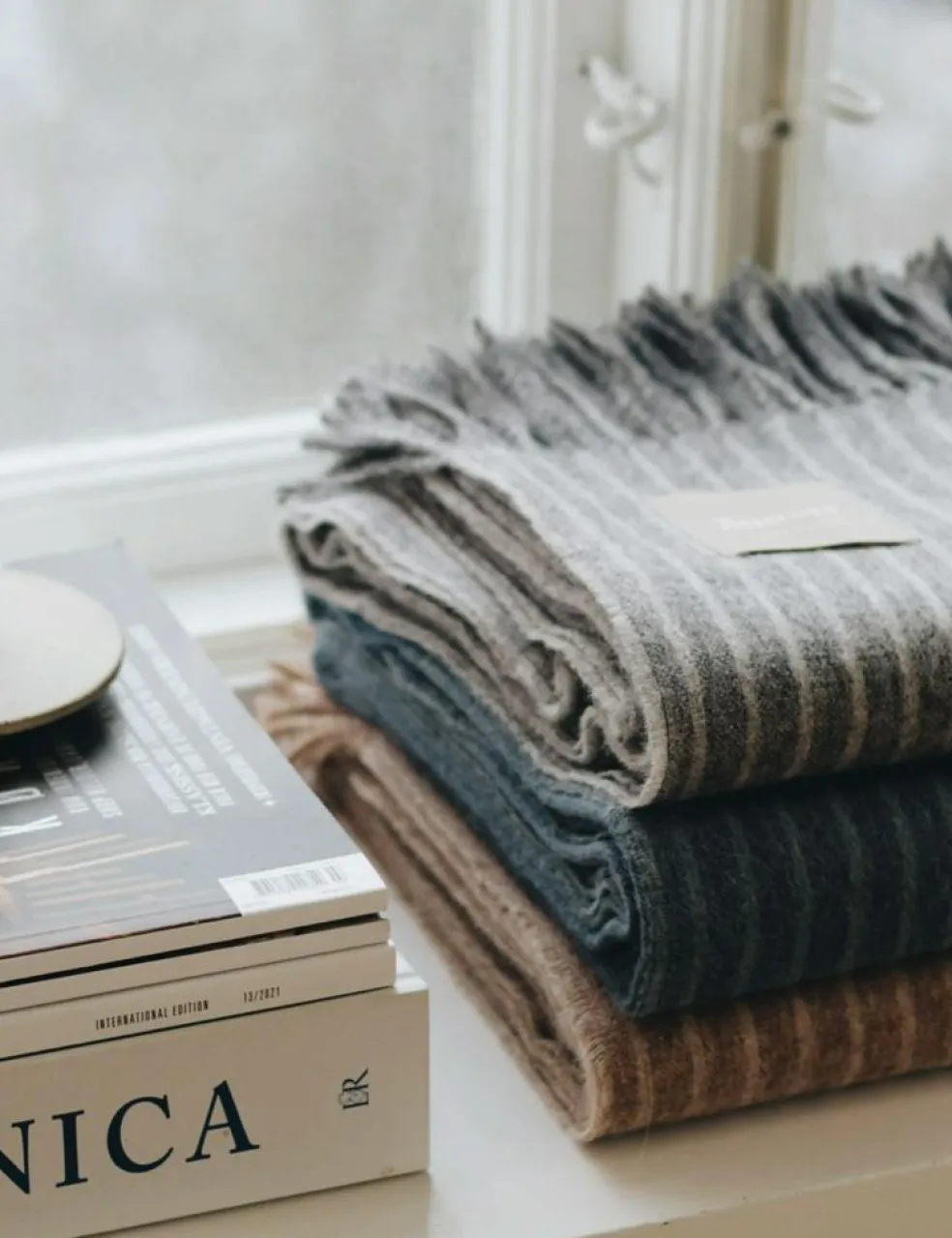 Stripes Throw 130x200 cm, Green