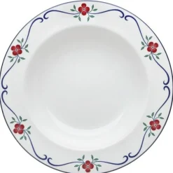 Sundborn Deep Plate, White