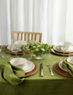 Sunshine Tablecloth 145x250 cm, Ash