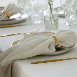 Sunshine Tablecloth 145x250 cm, Ash