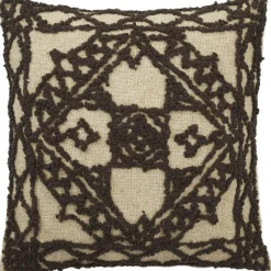 Swati Cushion Cover 50x50 cm, Brown / Beige