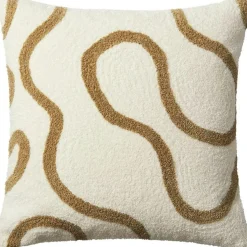 Swati Cushion Cover 50x50 cm, Off-white / Sand