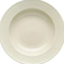 Swedish Grace Deep Plate 25 cm, Snow (White)