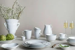 Swedish Grace Deep Plate 25 cm, Snow (White)