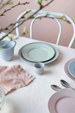 Swedish Grace Plate 21 cm, Ice (Light Blue)