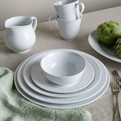 Swedish Grace Side Plate 17 cm 4-pack, Snow