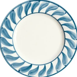Swirl Side Plate 22 cm, Blue