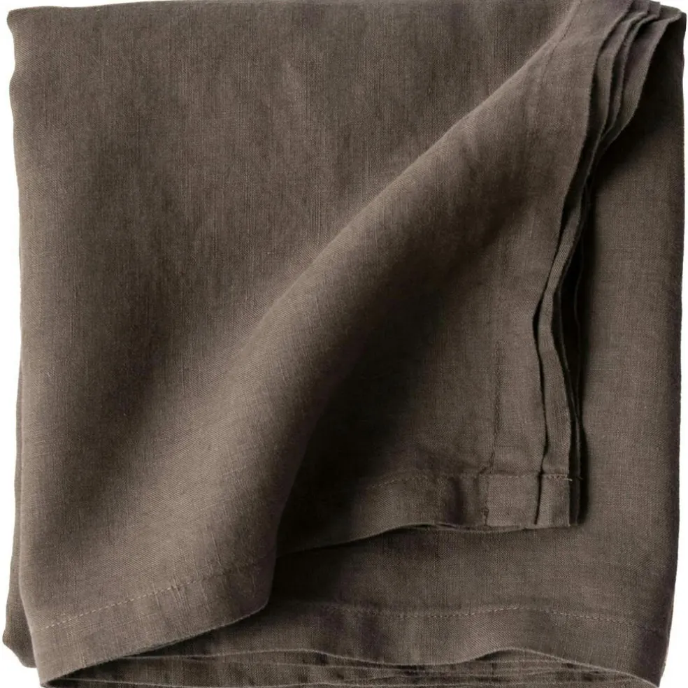Tablecloth Linen 175x175 cm, Taupe