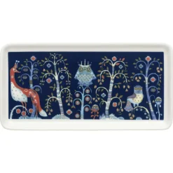 Taika Plate 12x24 cm, Black