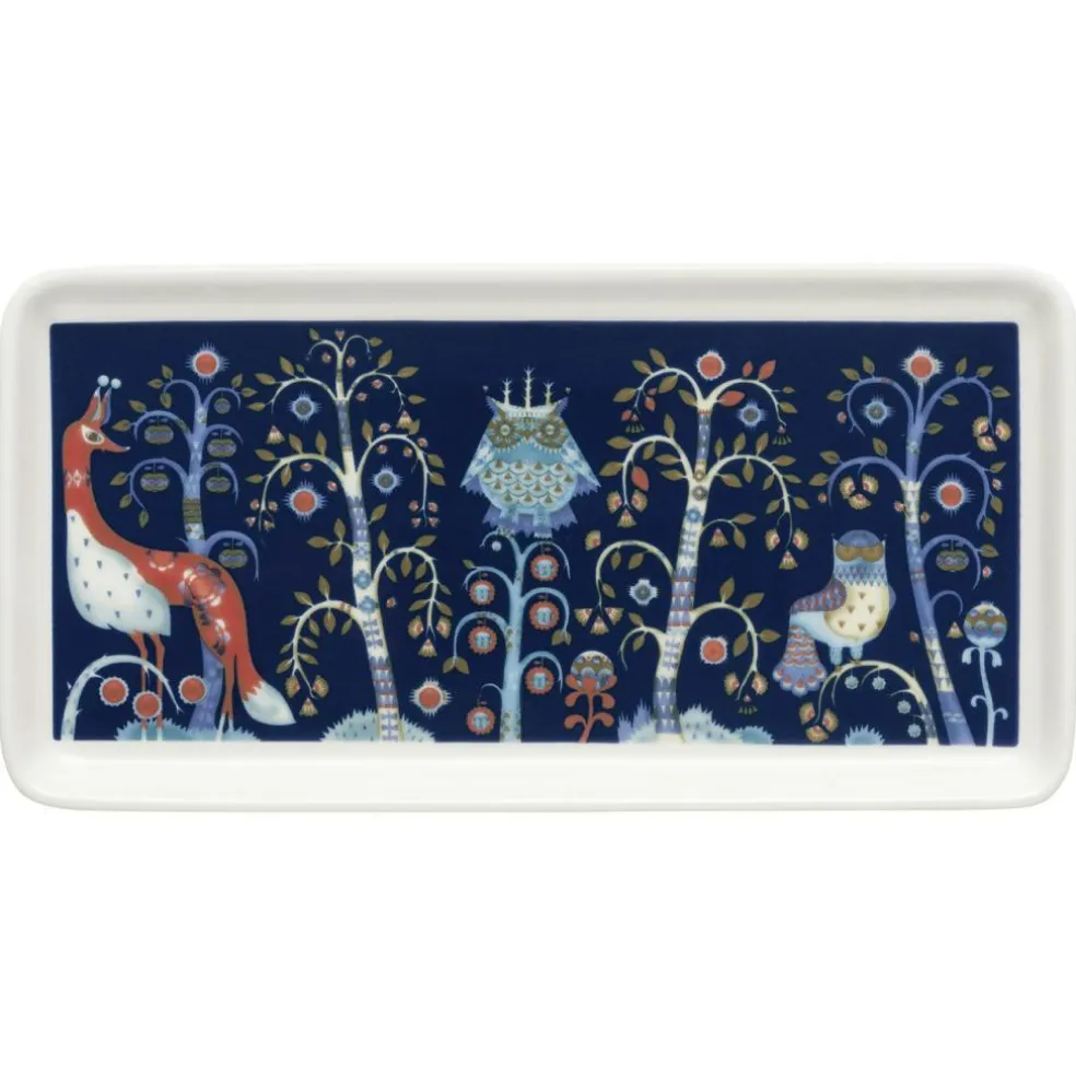 Taika Plate 12x24 cm, Black