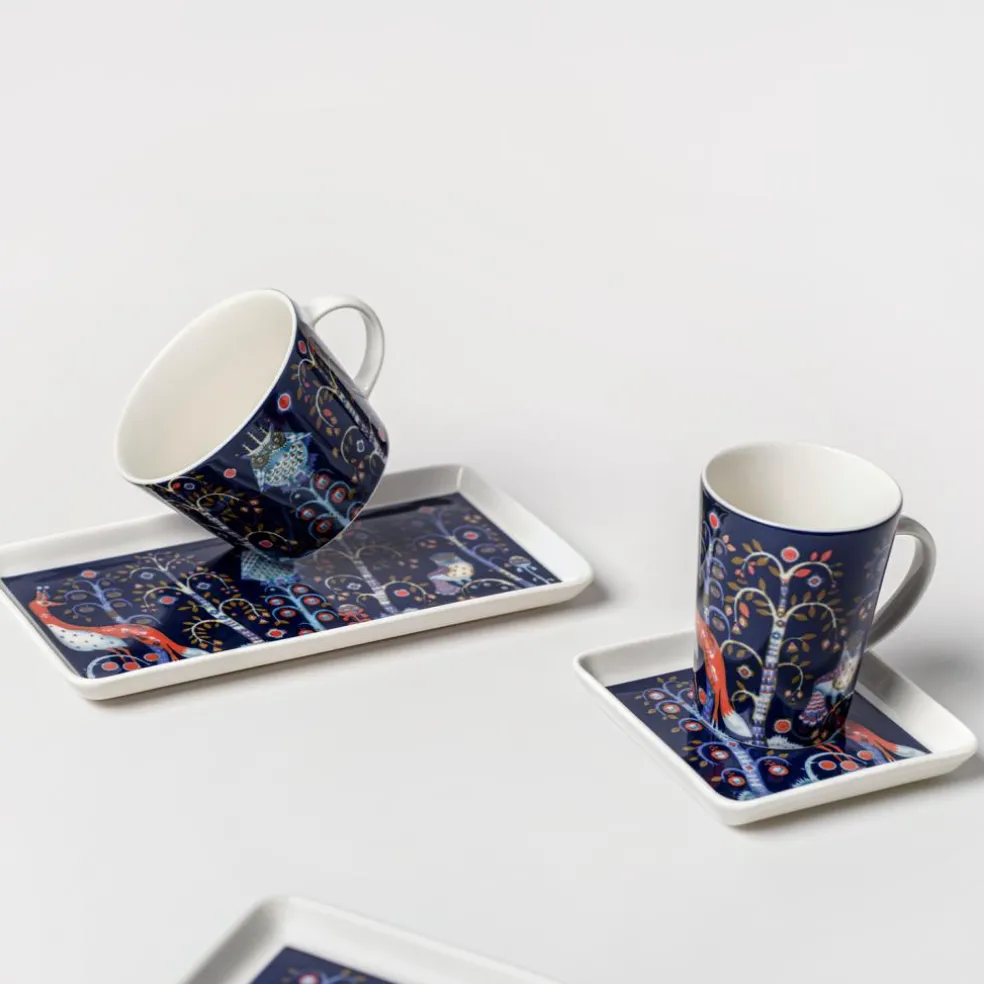 Taika Plate 12x24 cm, Black