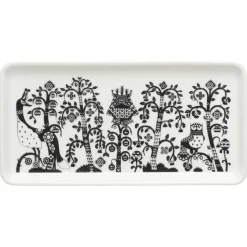 Taika Plate 12x24 cm, Black