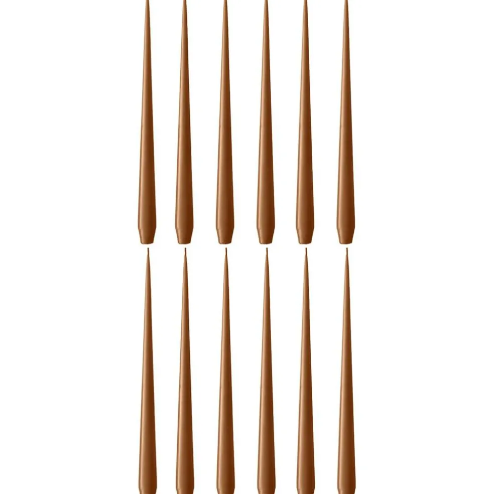 Taper Candles Matte 32 cm 12-pack, Dusty Blue