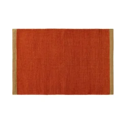 Tarun- Traceable Door Mat 60x90 cm, Rust/Beige